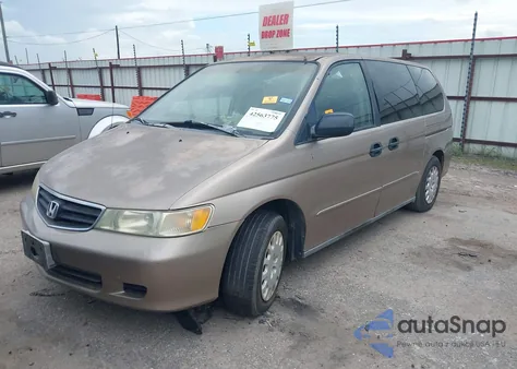 2003 Honda Odyssey Lx из США, поврежденный, VIN 5FNRL18543B020827